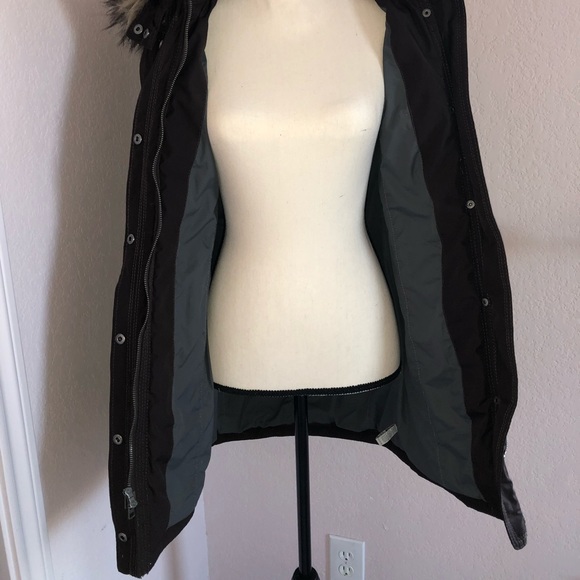 Abercrombie and Fitch Brown Parka - Picture 10 of 16